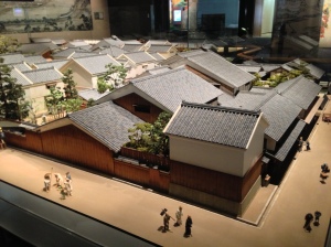 Diorama inside Osaka Museum of History